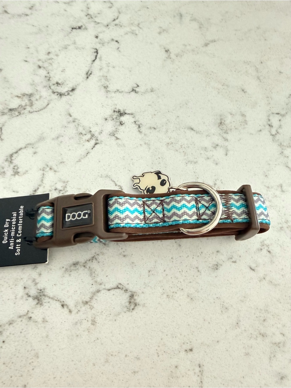 NWT- DOOG Dog Neoprene Chevron Collar -Benji Sz. Small 9”-13” - Picture 6 of 8